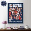 SLAM Presents Gold The Metal Editions Cover USA Basketball Is Celebrating 50 Years Of Greatness 2024 Paris Olympics Poster Canvas