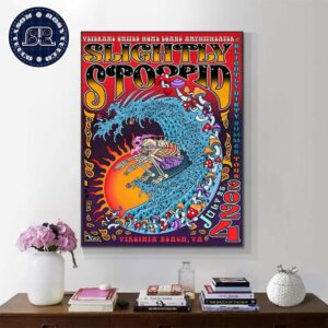 Slightly Stoopid In Virginia Beach VA At Veterans United Home Loans Amphitheater On July 25 2024 Poster Canvas