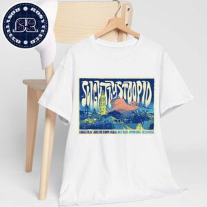 Slightly Stoopid Poster For Tonight With Dirty Heads Common Kings And The Elovaters At Credit One Stadium In Charleston SC On July 28 2024 T-Shirt