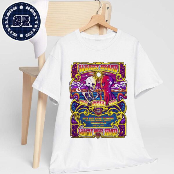 Slightly Stoopid Tonight At Live Oak Bank Pavilion In Wilmington North Carolina On July 27 Slightly Dirty Summer 2024 T-Shirt