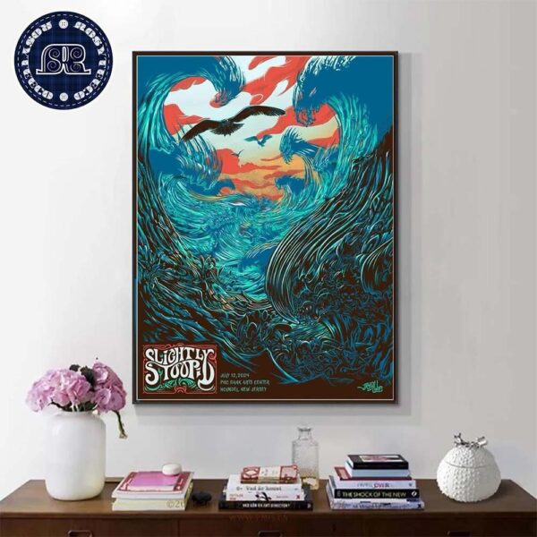 Slightly Stoopid Tonight In Holmdel NJ At PNC Bank Arts Center On July 12 2024 Home Decor Poster Canvas