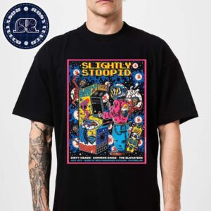 Slightly Stoopid Tonight With Dirty Heads Common Kings And The Elovaters In Gilford NH At Bank Of NH Pavilion On July 14 2024 T-Shirt