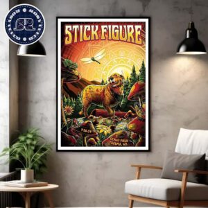 Stick Figure Tonight In Tacoma WA At LeMay ACM Haub Field With SOJA And Little Stranger On July 20 2024 Home Decor Poster Canvas