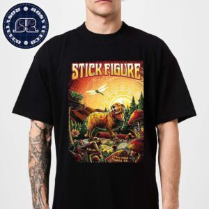 Stick Figure Tonight In Tacoma WA At LeMay ACM Haub Field With SOJA And Little Stranger On July 20 2024 T-Shirt