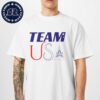 USA 2024 Paris Olympics Two Sides Print Premium T-Shirt