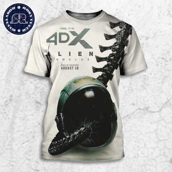 The 4DX Poster For Alien Romulus Only In Theaters On August 16 All Over Print Shirt