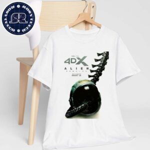 The 4DX Poster For Alien Romulus Only In Theaters On August 16 Vintage T-Shirt