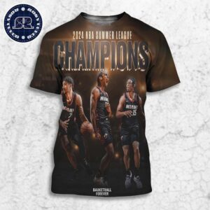 The Miami Heat Defeat The Memphis Grizzlies To Win The 2024 NBA Summer League Championship All Over Print Shirt