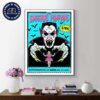 Blink 182 Poster For Tonight At PNC Arena In Raleigh NC On July 30 One More Time Tour 2024 Home Decor Poster Canvas