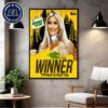 The Bloodline Winner WWE Money In The Bank 2024 Home Decor Poster Canvas