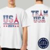 Team USA Olympics Paris France 2024 Unisex T-Shirt