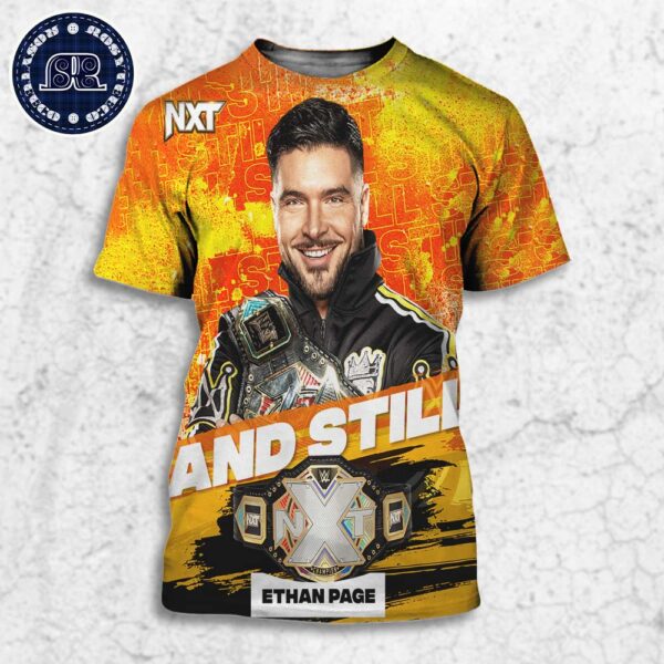 WWE NXT Champion And Still Ethan Page On July 16 2024 All Over Print Shirt