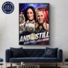 Roxanne Perez And Still WWE NXT Women’s Champion At WWE NXT The Great American Bash Wall Decor Poster Canvas