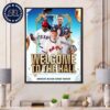 Chicago White Sox Vs Texas Rangers On July 22-25 2024 At Globe Life Field In Arlington TX Home Decor Poster Canvas