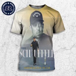 Xander Schauffele Champion Golfer Of The Year All Over Print Shirt