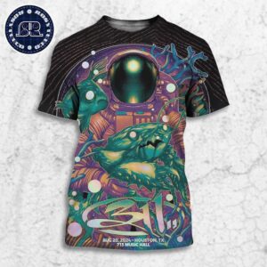 311 Band Event Poster In Houston Texas At 713 Music Hall On August 20 2024 All Over Print Shirt