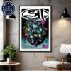 311 Band Poster For Show In Raleigh NC At Red Hat Amphitheater On August 10 Summer 2024 Home Decor Poster Canvas