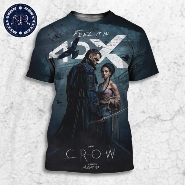 4DX Poster For The Crow Only In Theaters August 23 All Over Print Shirt