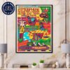 Pixies European Summer Tour 2024 Schedule List Date By Ben Brown Home Decor Poster Canvas