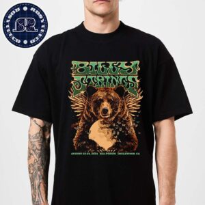 Billy Strings In Inglewood CA On August 23-24 2024 At Kia Forum Artwork Bear Classic T-Shirt