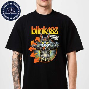 Blink 182 x Milk Walking Event Tee In Milwaukee WI At The Fiserv Forum On August 7 One More Time Tour 2024 Unisex T-Shirt