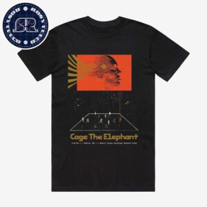 Cage The Elephant Concert Poster For Madison WI At The Very Chill Breese Stevens Athletic Field On August 8 2024 Classic T-Shirt