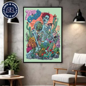 Dead And Company Shows This Weekend Poster At Sphere In Las Vegas NV On August 8th 9th And 10 2024 Wall Decor Poster Canvas