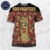 Foo Fighters Tonight Poster In Seattle WA US At T-Mobile Park On August 18th 2024 All Over Print Shirt