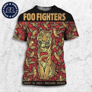 Foo Fighters Portland Event Poster In OR US At Providence Park On August 16 2024 All Over Print Shirt