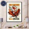 Foo Fighters Poster Los Angeles Night 2 In CA USA At BMO Stadium On August 11 2024 Home Decor Poster Canvas