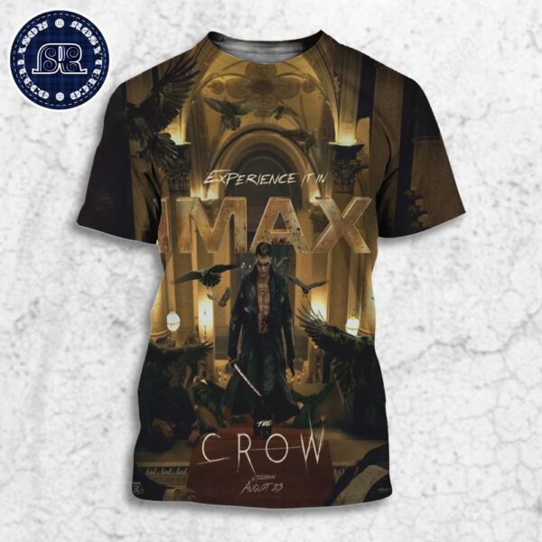 IMAX Poster For The Crow Releasing In Theaters On August 23 All Over Print Shirt