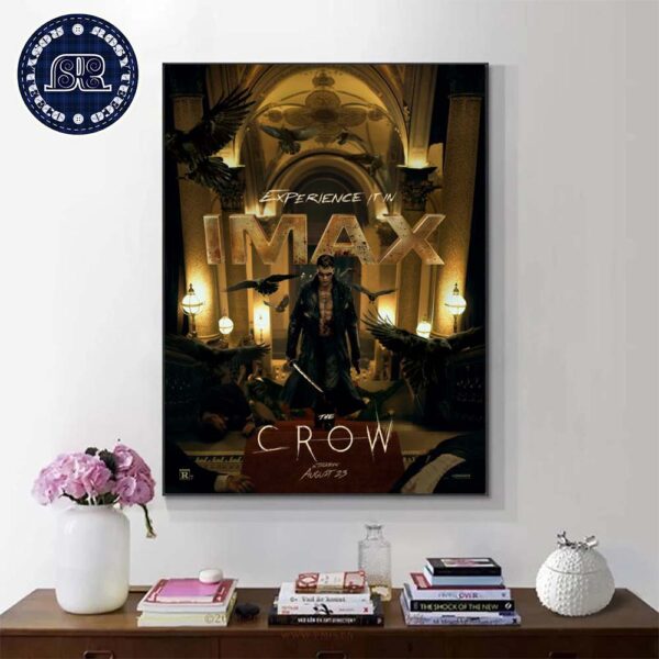 IMAX Poster For The Crow Releasing In Theaters On August 23 Home Decor Poster Canvas