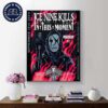 Kiss Of Death Tour 2024 Part 2 Ice Nine Kills And In This Moment With Special Guests Avatar TX2 Schedule List Date Poster Canvas