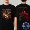 Iron Maiden Merch Tee The Future Past 2024 Tour Stranger Desert Two Sides Print Unisex T-Shirt