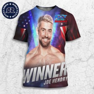 Joe Hendry Winner WWE NXT The Great American Bash All Over Print Shirt