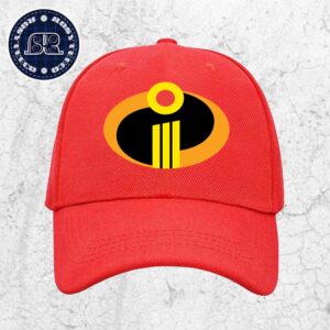 Logo Official For Incredibles 3 Gift For Fan Red Classic Cap Snapback Hat