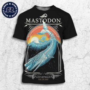 Mastodon Band New Poster Inspired By The Original Album Cover For Leviathan Artwork By Luke Preece All Over Print Shirt