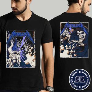 Metallica In Chicago IL Full Show Combine Event Tee For Night 1 And 2 At Soldier Field M72 North American World Tour 2024 On August 9 And 11 2024 T-Shirt