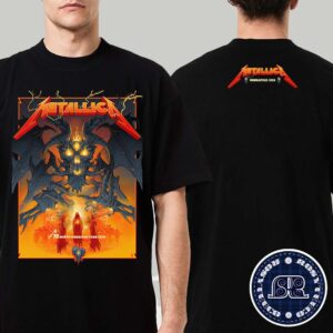 Metallica Pop-Up Event Tee Satan Artwork M72 In Minneapolis MN US At US Bank Stadium M72 North American Tour 2024 On August 16th And 18th 2024 Two Sides Print Classic T-Shirt