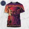 Metallica In Foxborough MA Full Show Combine Poster M72 North American Tour 2024 At Gillette Stadium On August 2 And 4 2024 All Over Print Shirt