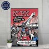 NOFX Band Official Poster On August 24 25 2024 In Montreal QC At Parc Olympique Wall Decor Poster Canvas