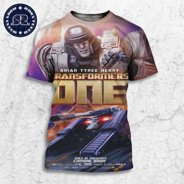 New Character Brian Tyree Henry Poster For Transformers One Releasing In Theaters On September 20 All Over Print Shirt