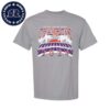 Official New England Free Jacks 2024 MLR Champions Match List Navy Two Sides Print T-Shirt