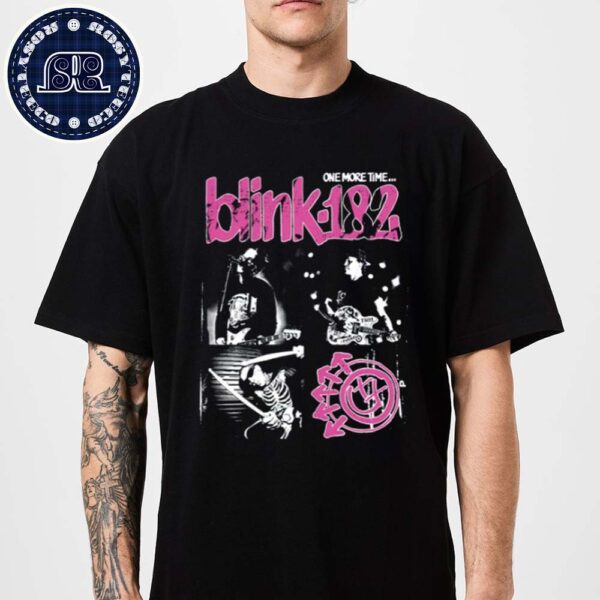 Official Blink-182 One More Time Photo 2024 Classic T-Shirt