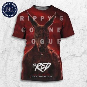 Official First Poster For The Red A Film About A Zombie Kangaroo Releasing In Theaters This Halloween All Over Print Shirt