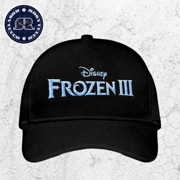 Official Logo For Frozen 3 Vintage Snapback Hat Cap