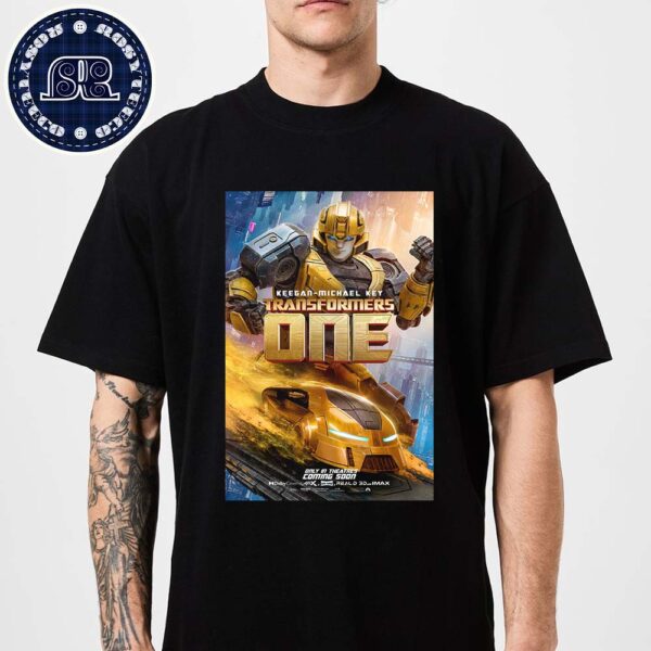 Official New Character Keegan-Michael Key Poster For Transformers One Releasing In Theaters On September 20 Vintage T-Shirt