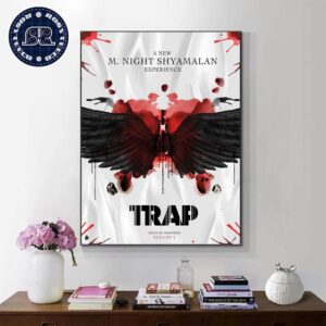 Official Poster A New M Night Shyamalan’s Trap Only In Theater On August 2 Home Decor Poster Canvas