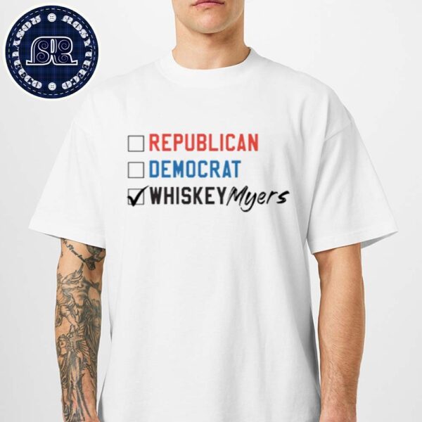 Official Whiskey Myers Ballot Republican Democrat Classic T-Shirt