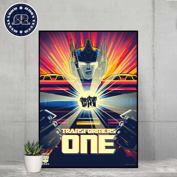 Poster Limited Edition 2024 For Transformers One Releasing In Theaters On September 20 Home Decor Poster Canvas